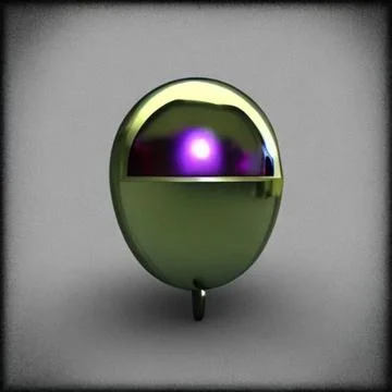 Floating Orb Ilustração Stock