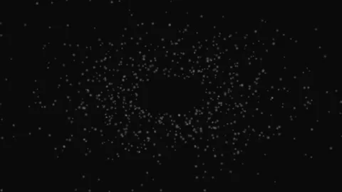 Floating Orb Particles Dark Seamless Loop Background Relaxing Stock Footage 332710409
