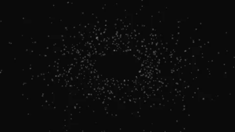 Floating Orb Particles Dark Seamless Loop Background Relaxing Stock Footage 332711122