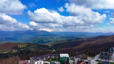 Floating Over Hidden Paradise Stock Footage 313435160