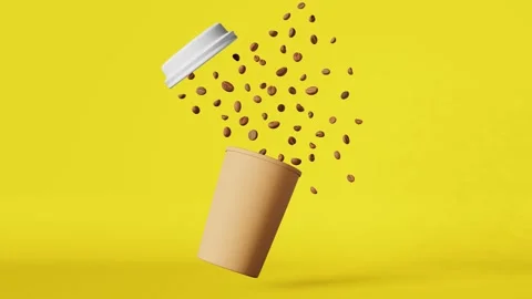 Paper Floating Animation Stock Video Footage | Royalty Free Paper ...