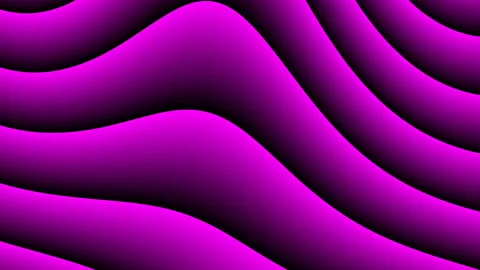 Floating parallel colored lines Stock Footage 134834616