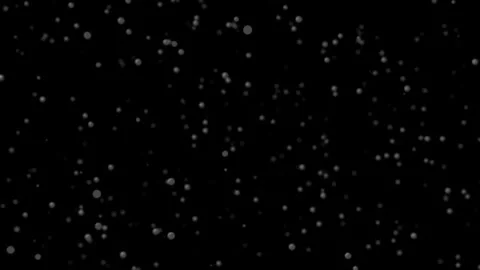 Floating Particles Alpha Animation Stock Footage 170277049