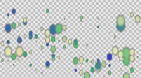 Floating Particles (with alpha channel) Stock Footage 60562761
