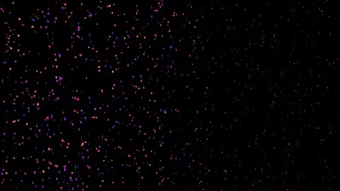 Floating particles background abstract motion graphic footage. Video stock 342524978