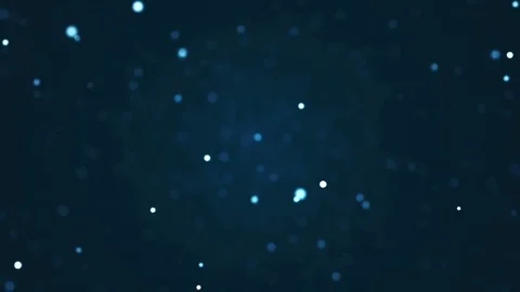 Floating particles in blue Stock-Footage 82251189