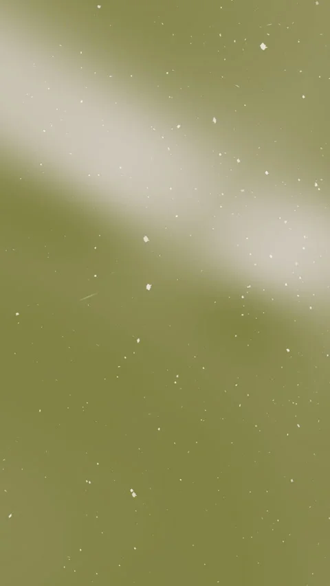 Floating Particles Drifting in Murky Green Water Background Видео 335498228