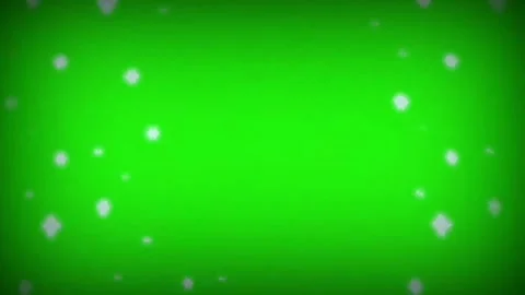 Floating Particles Green Screen Background Animation Effect Video Stock Footage 322161479