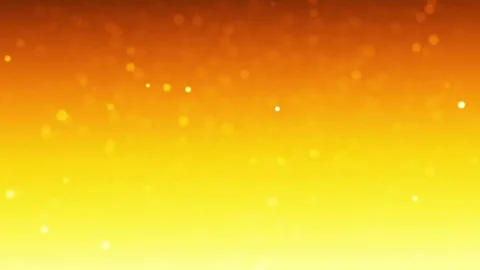 Floating particles in yellow Stock-Footage 82251191