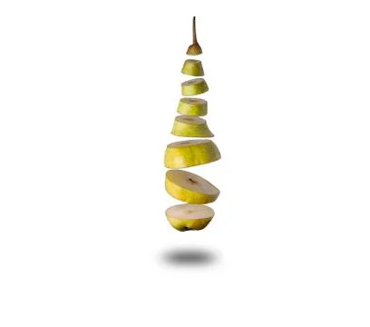 Floating pear Foto stock