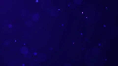 Floating pink blue particles blue background Stock Footage 259684598