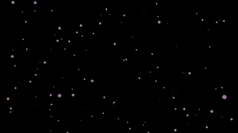 Floating Pink Bubbles And Minimalist Circles Seamless Looping Background Stock Footage 336206177