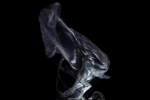 Floating Plastic Foto stock