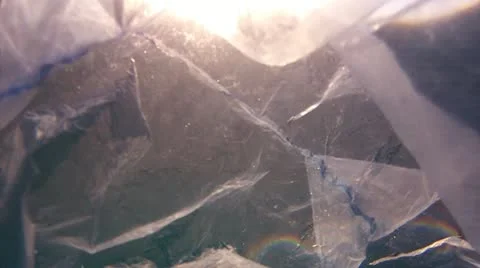 Floating pollution Stock Footage 12547258