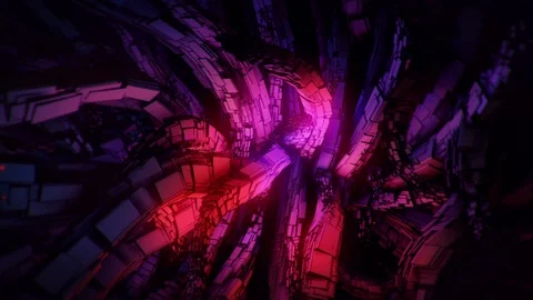 Floating Polygons 04Abstract Motion Background Floating Polygons Vj Loop Stock Footage 100731182