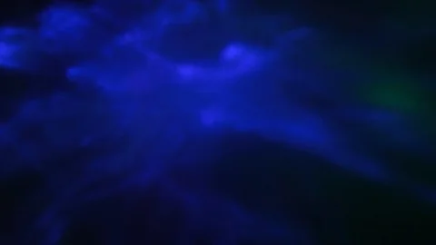 Floating rays of light in blue and green colors Stock-Footage 105945594