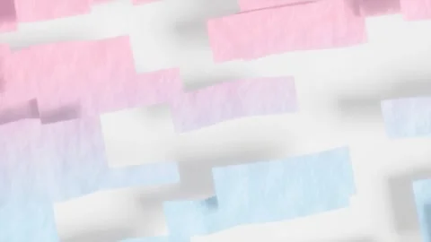 Floating rectangles rotating around the camera 動画素材 277956672