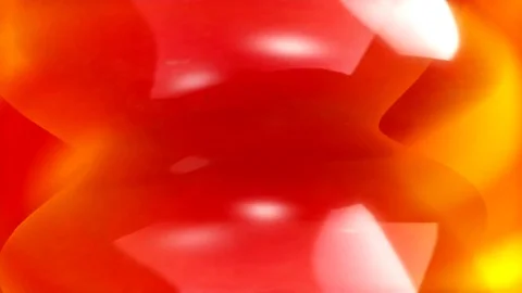 Floating red shape Video stock 82251197