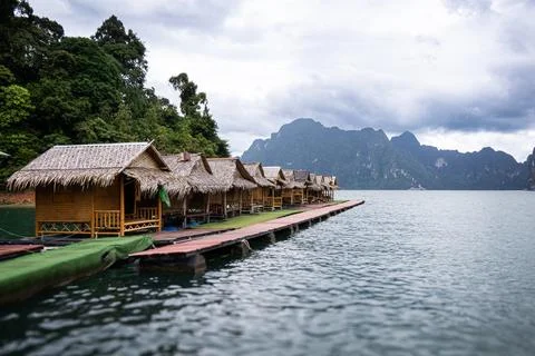 Floating resort Fotos de archivo