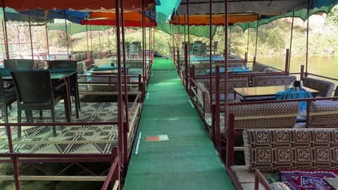 Floating Restaurant in Alanya, Turkey Stock Footage 289853530