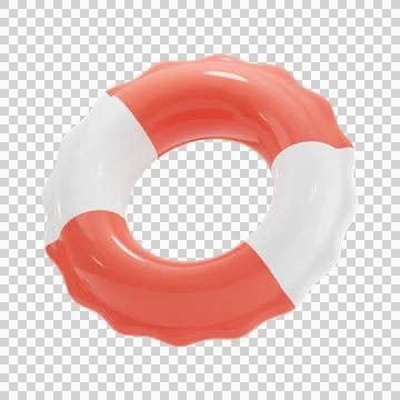 Floating Ring 3D Illustrations, 3D rendering Stock Illustration