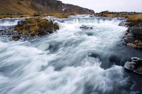 Floating river Stock Photos