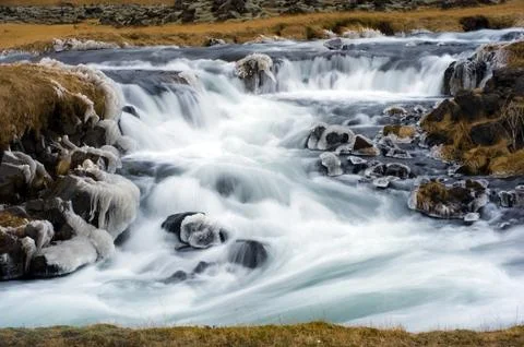 Floating river Stock Photos