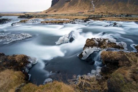 Floating river Stock Photos