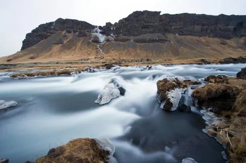 Floating river Stock Photos