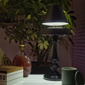 Floating Shade Lamp Stock Photos