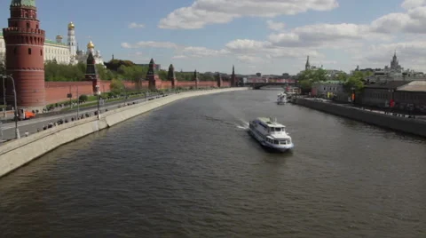 The floating ship Stock Footage 5503355