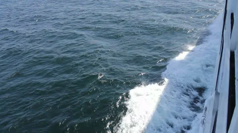 Floating ship Stock Footage 25185381