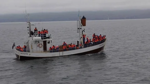 Floating ship Stock Footage 80332630