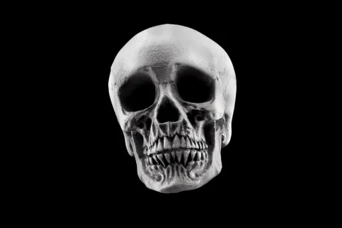 Floating Skull Stock-Fotos