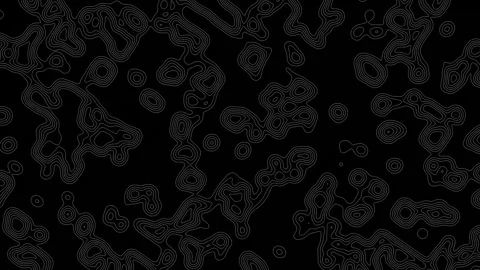 Floating Spots Over Abstract Mapping Lines Stock Footage 319218983