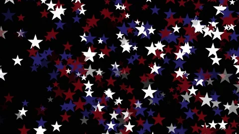 Floating stars Stock Footage 134006442