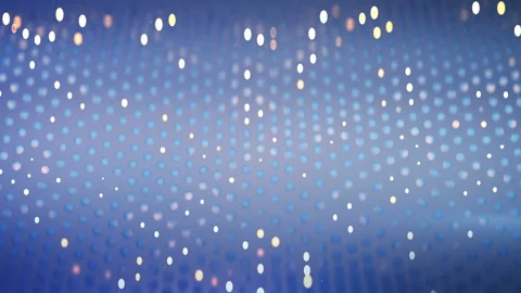 Floating structure of blue spheres loopable 3D render animation Stock Footage 128302499