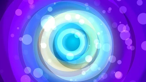 Floating Subtle Circles Stock Footage 91055846