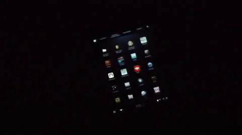 Floating Tablet 動画素材 24105171