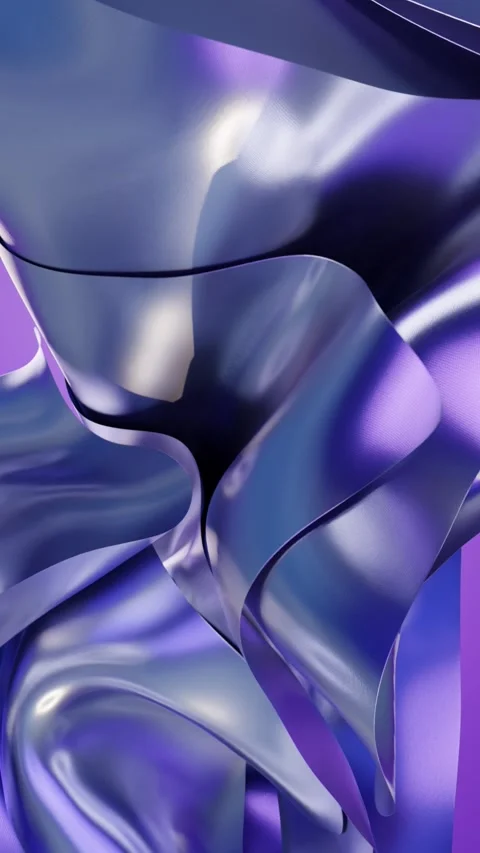 Floating textile layers Stock Footage 300849502