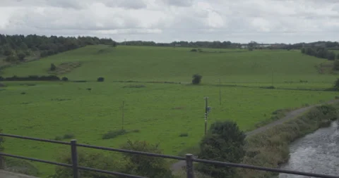 Floating through Countryside #4 - 4K Footage Stock-Footage 270372592