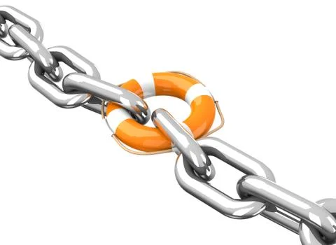 The floating tire Stock Illustration