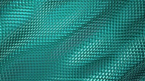 Floating Wall of Light Green Cubes with Gentle Metallic Reflections 스톡 동영상 343293504