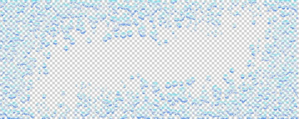 Floating Water Bubbles in Clear Liquid Abstract Texture PNG Stock Illustration