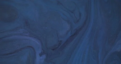Floating wave liquid ink water stains flow pigment Video stock 321689420