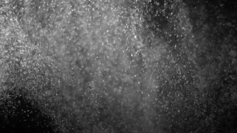 Floating White Particles Background - Real Footage Stockbeeldmateriaal 111863191