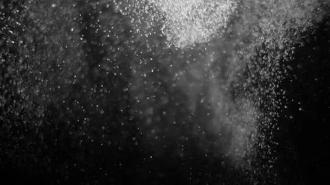 Floating White Particles Background - Real Footage Stockbeeldmateriaal 111863281