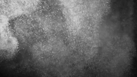 Floating White Particles Background - Real Footage Stockbeeldmateriaal 111863349