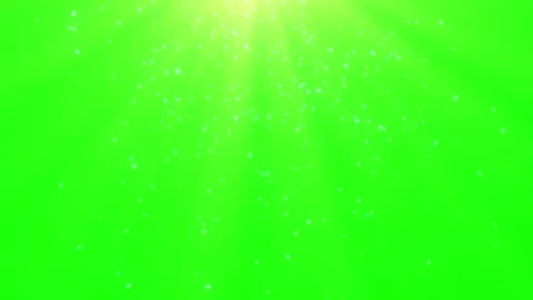 Floating White Particles Rising Against a Bright Green Screen Background for Видео 338316512