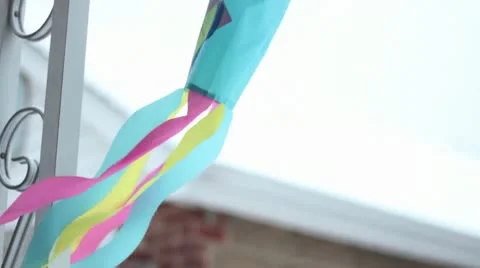 Floating Wind Decoration (Original) Stockbeeldmateriaal 10712932